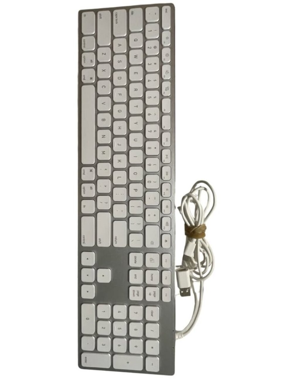 Yivandi Aluminum Wired Keyboard KB-027 for Mac – Full Size Slim USB-A / USB-C